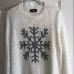 Wooden Ships Snowflake Sweater
